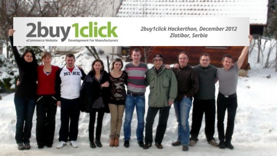 2012 2buy1click Hackerthon in Zlatibor Serbia
