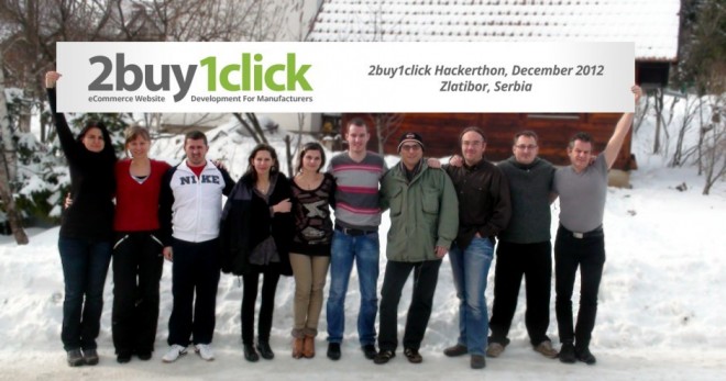 2012 2buy1click Hackerthon in Zlatibor Serbia