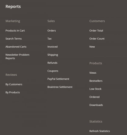 Magento 2.2 Advanced Reporting Magento 2.2 Advanced Reporting