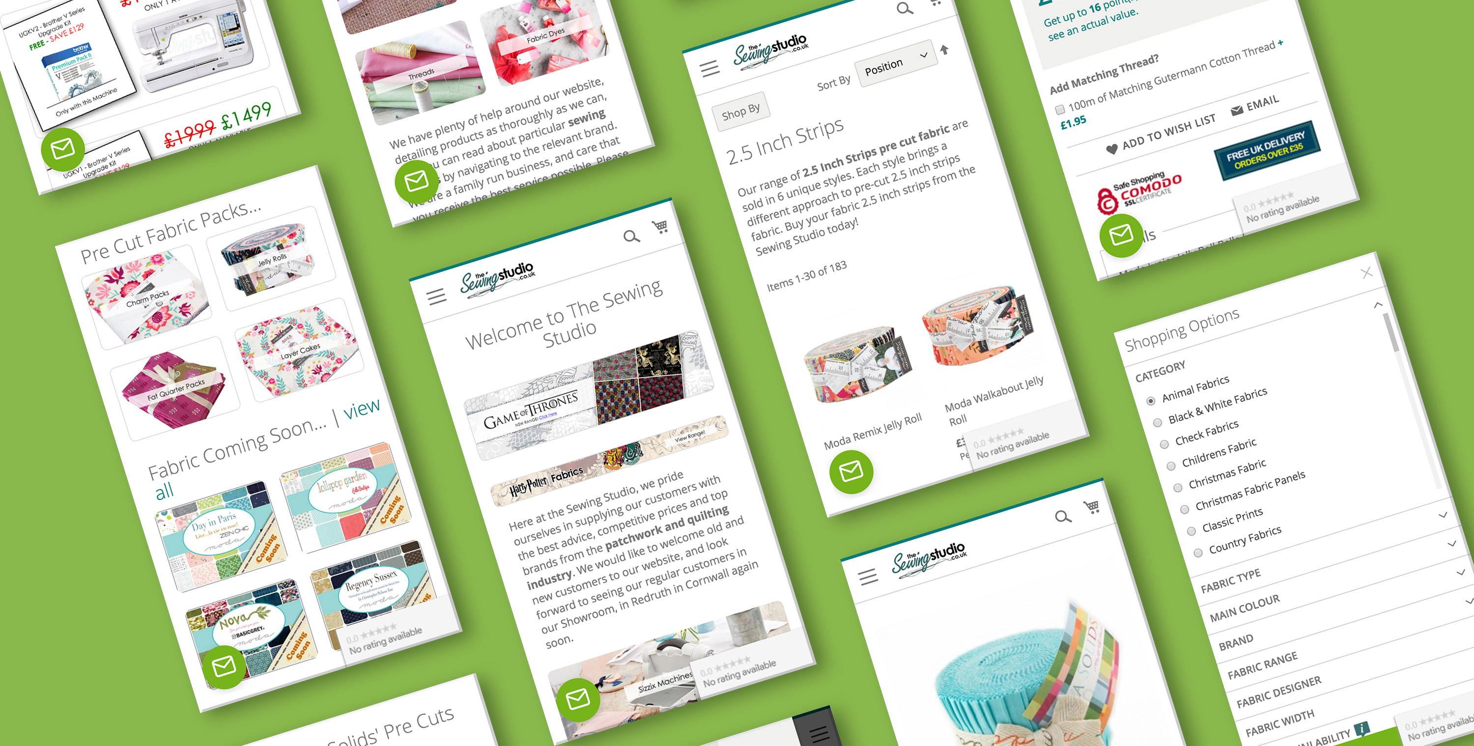 Sewing Studio Case Study The Sewing Studio - Upgrade