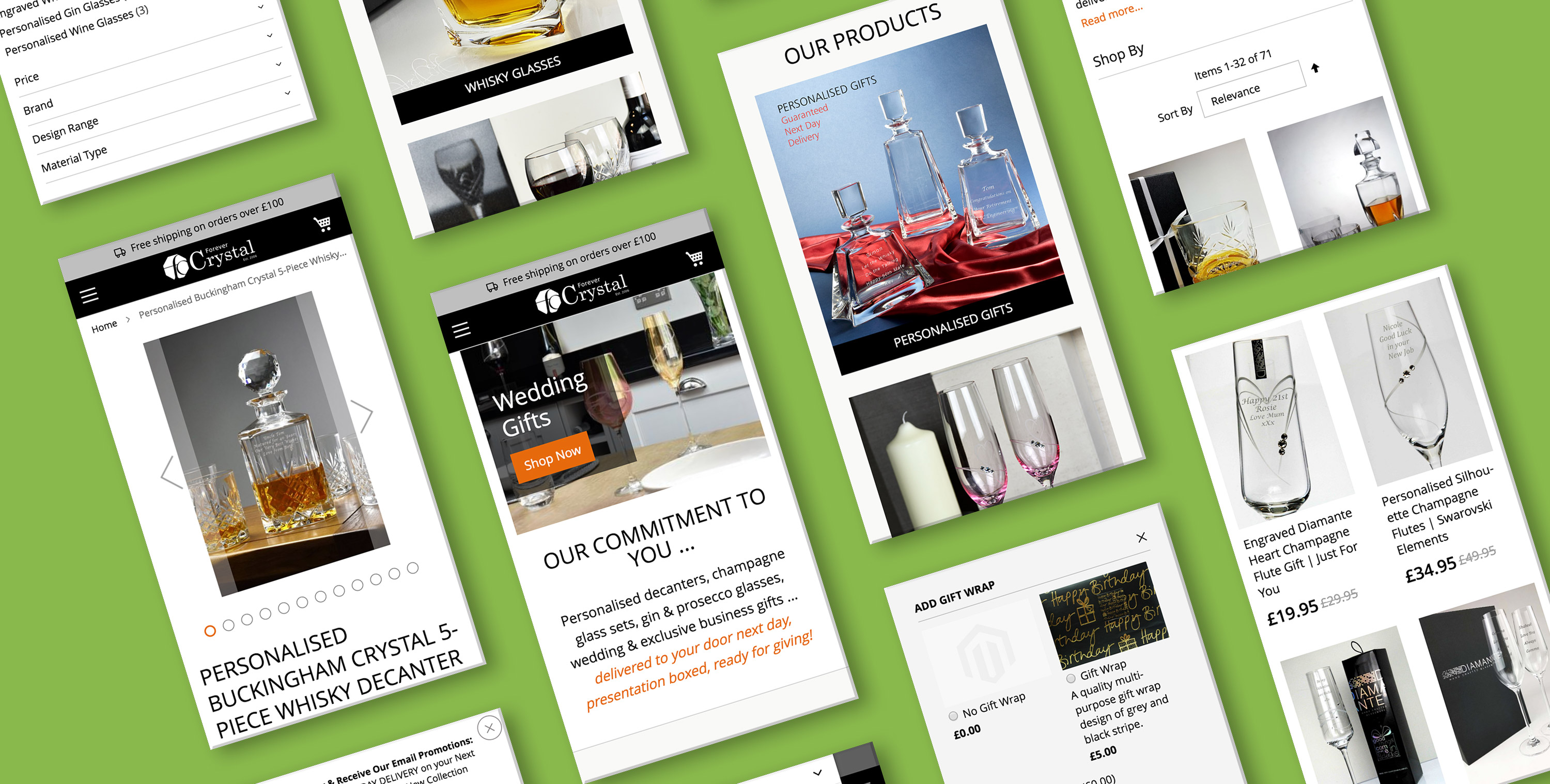 Forever Crystal Case Study Forever Crystal - Magento 2 upgrade