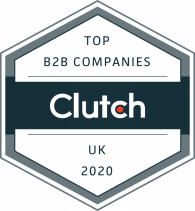 Clutch Leading B2B Company badge - Top B2B services provider